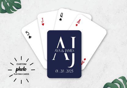 Wedding Guestbook |  Custom  |  Playing Cards