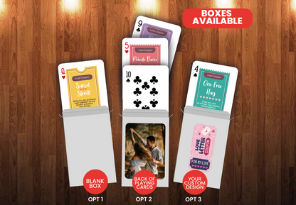 Love Coupon Cards | Love Adventure Playing Cards
