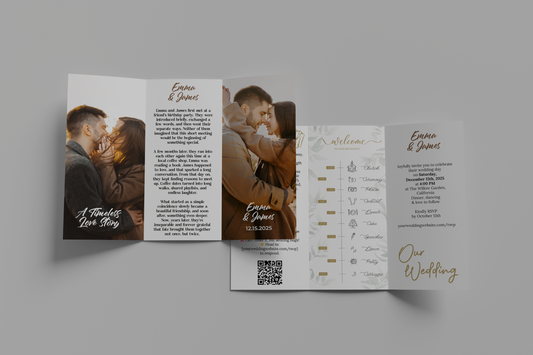 Custom Wedding Brochure
