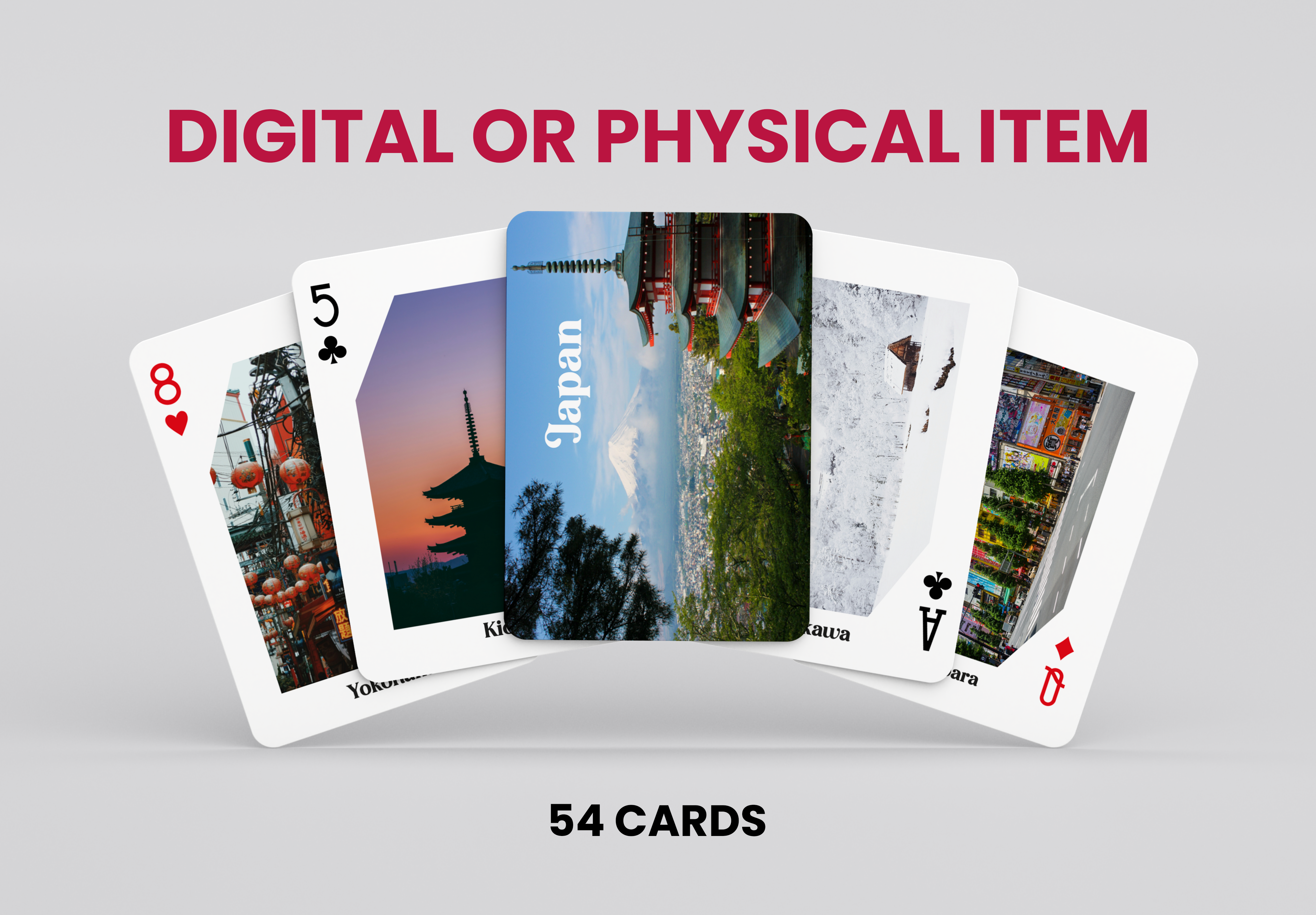 RUSH Magical Towns of Japan Playing Cards