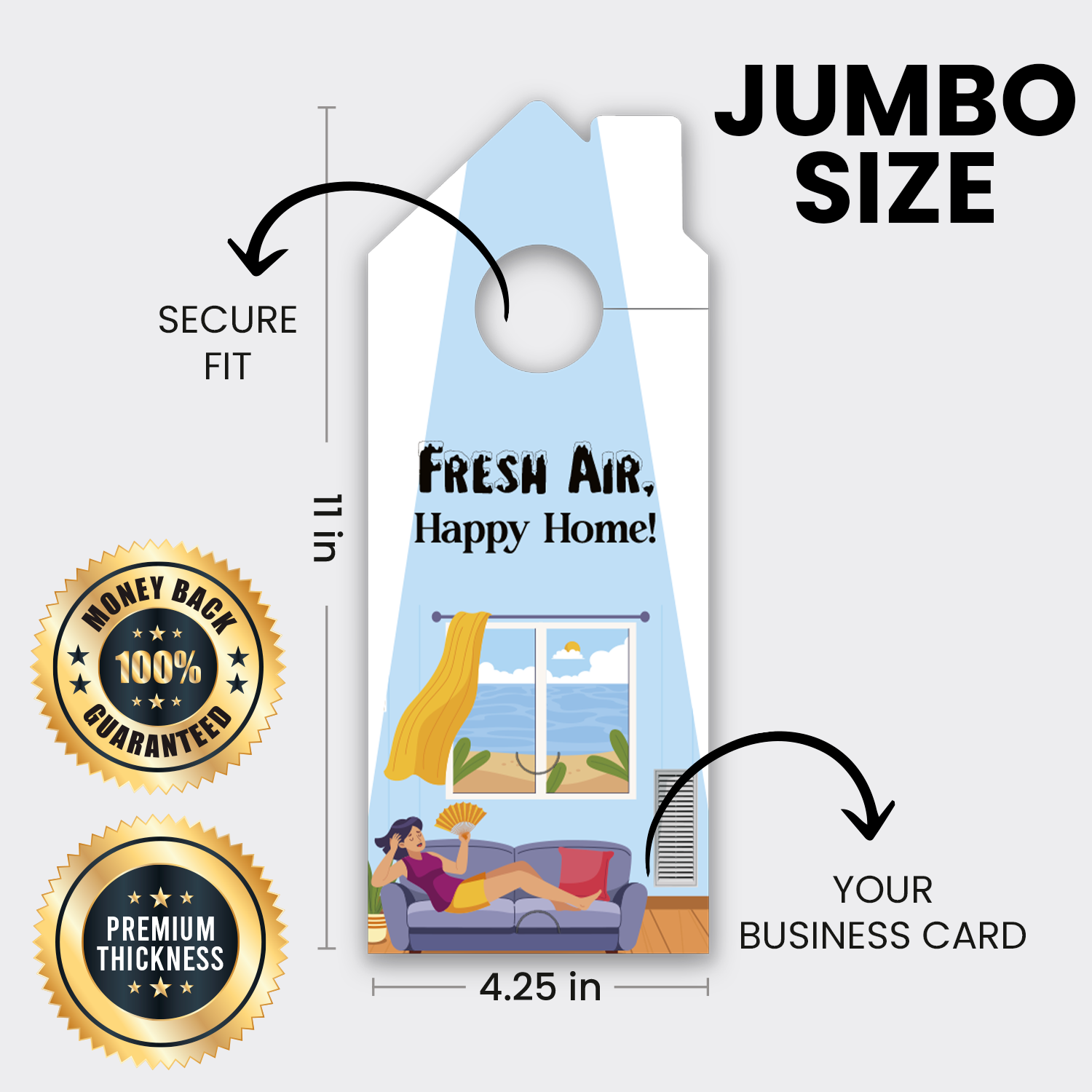 Air Conditioning Door Hangers
