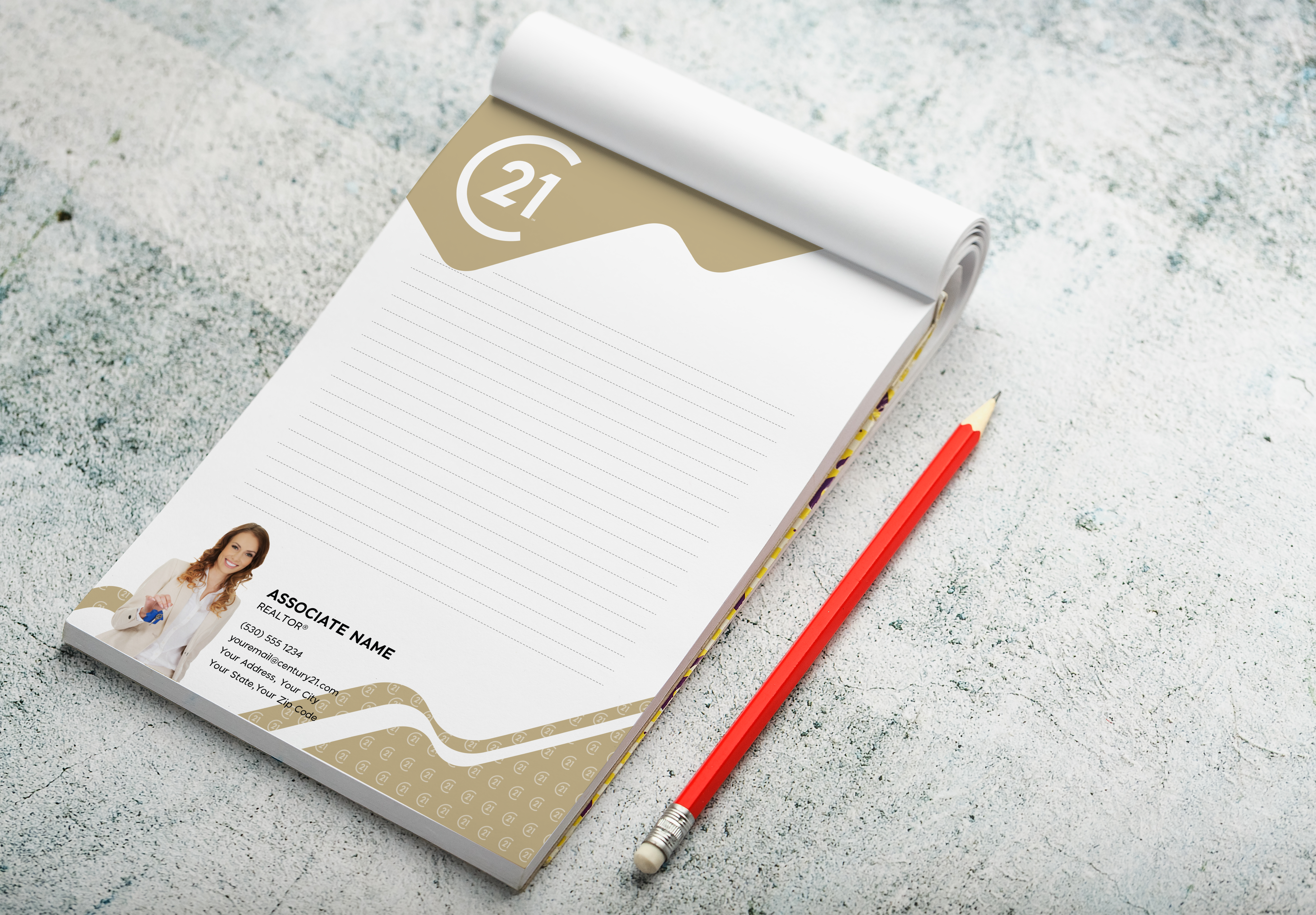 Century 21 Custom Realtor Notepad