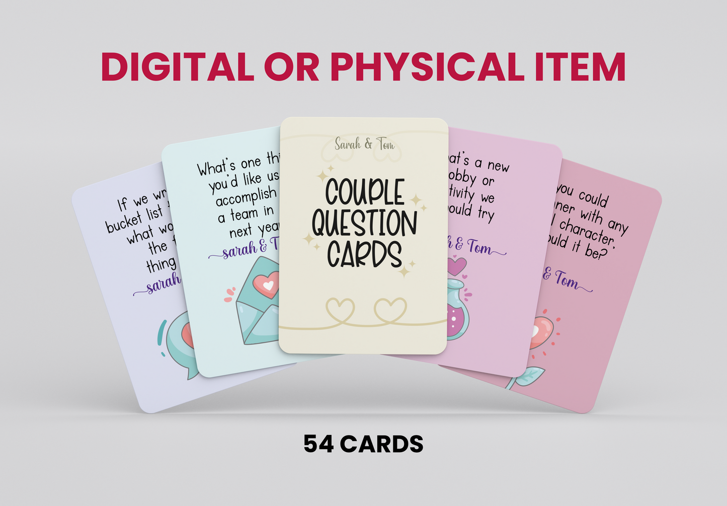 Questions and  Conversations | Couples Edition Cards