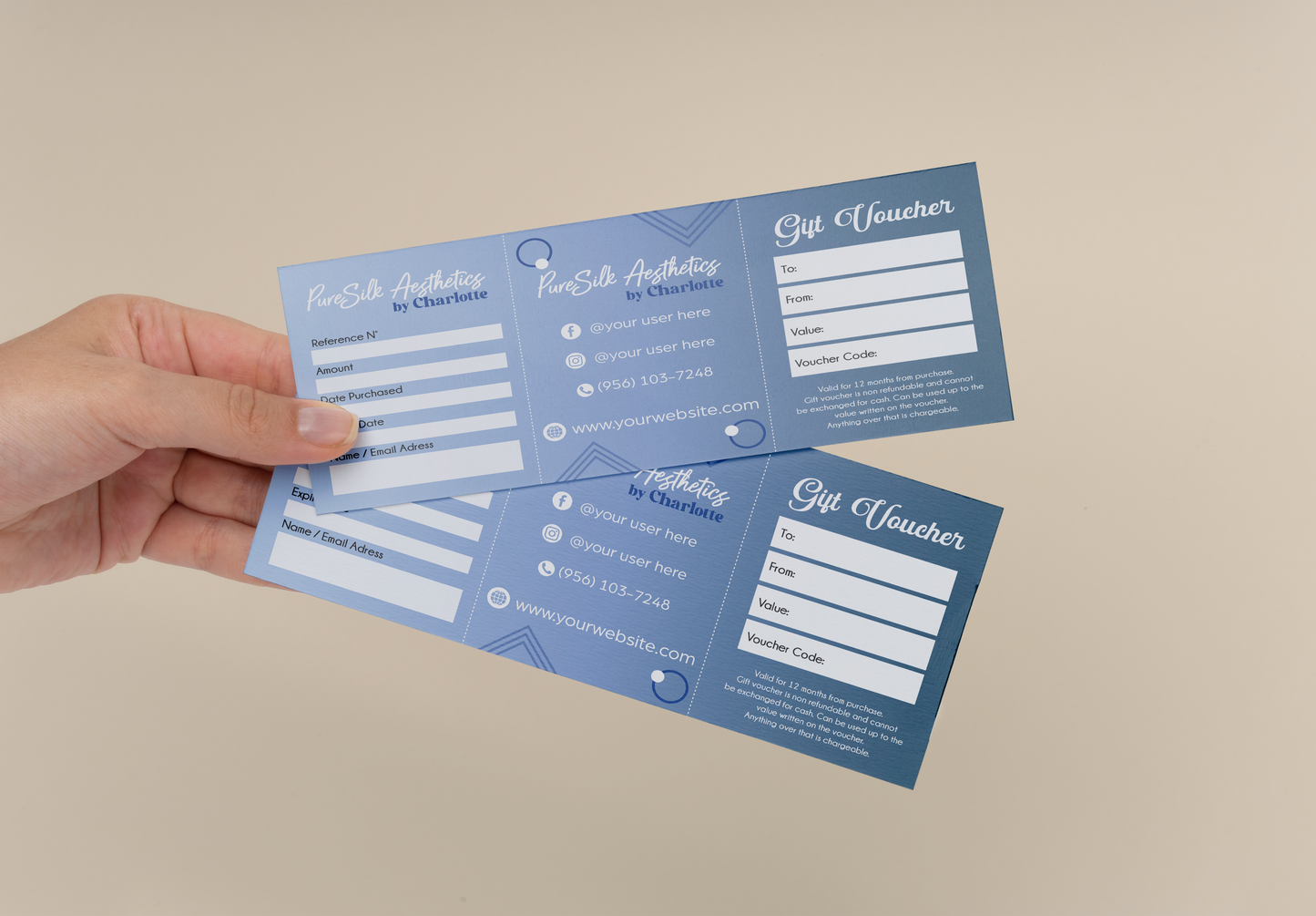 Custom Gift Certificate