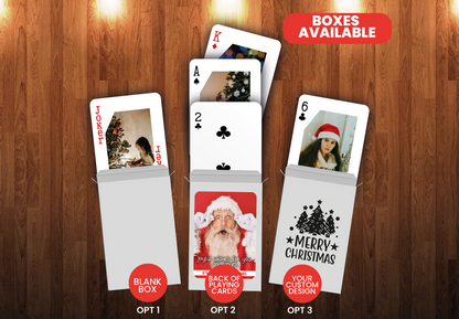 RUSH Marry Christmas Playing Cards