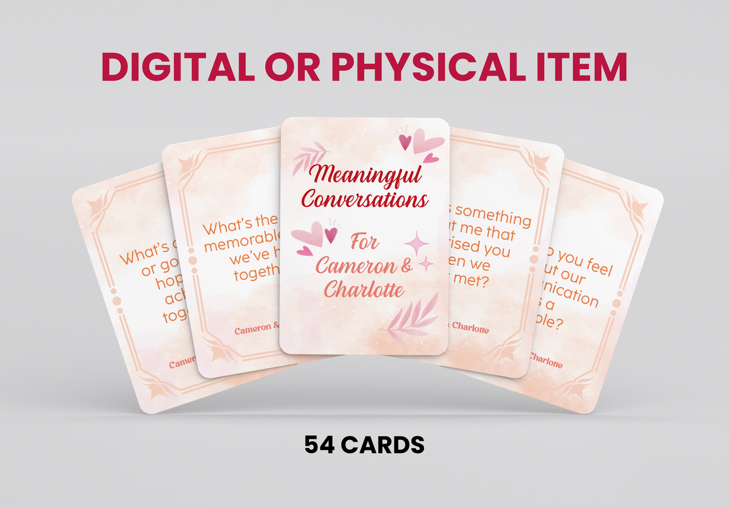 Rush of Connection: The Card Game for Couples