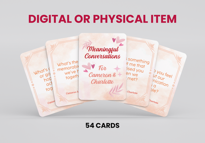 Rush of Connection: The Card Game for Couples