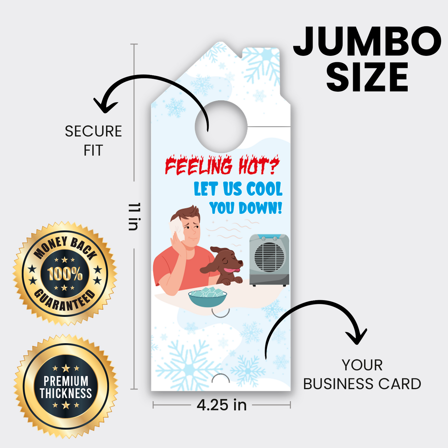 Air Conditioning Door Hangers