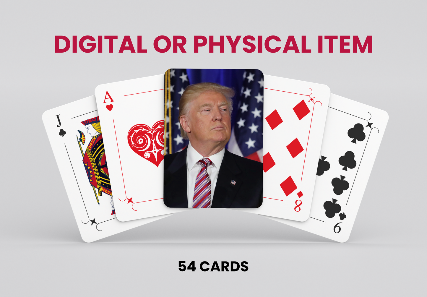 RUSH Donald Trump Playing Cards