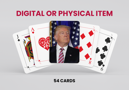 RUSH Donald Trump Playing Cards