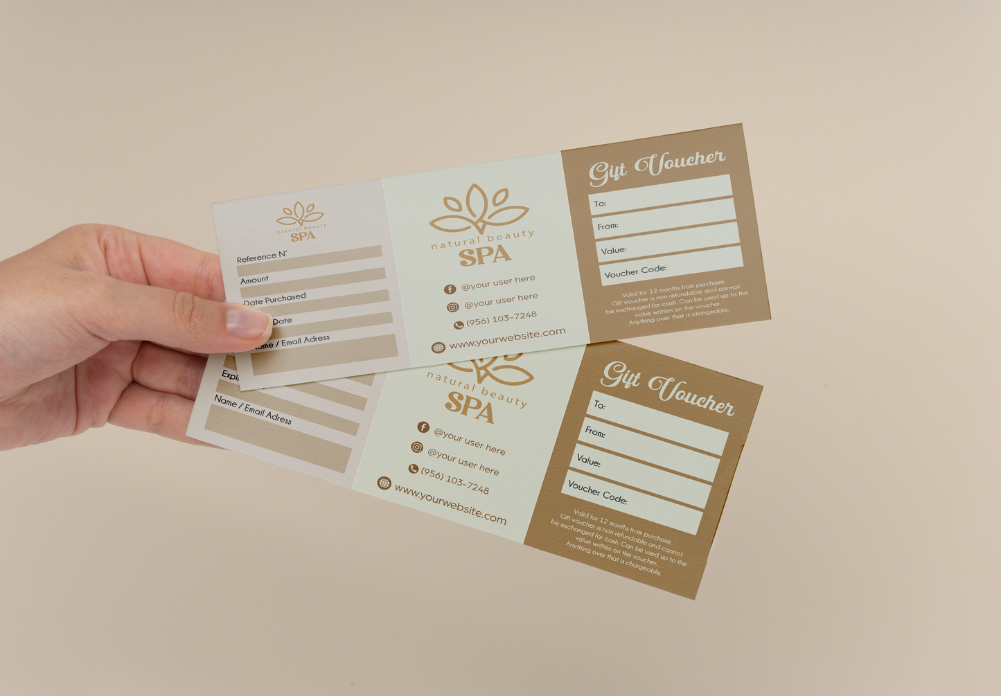 Custom Gift Certificate