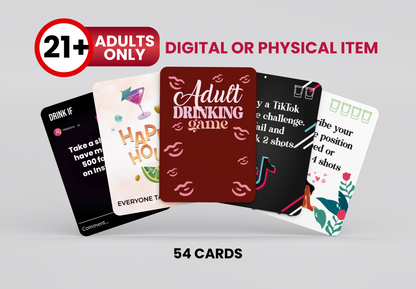 Rush of Challenges and Shots: The Ultimate Drinking Card Game