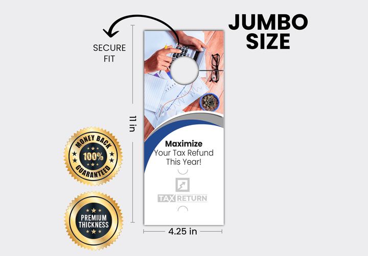 Tax Return Door Hanger