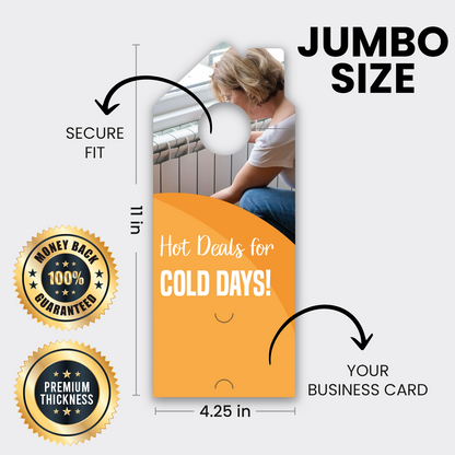 Heating Service Door Hangers