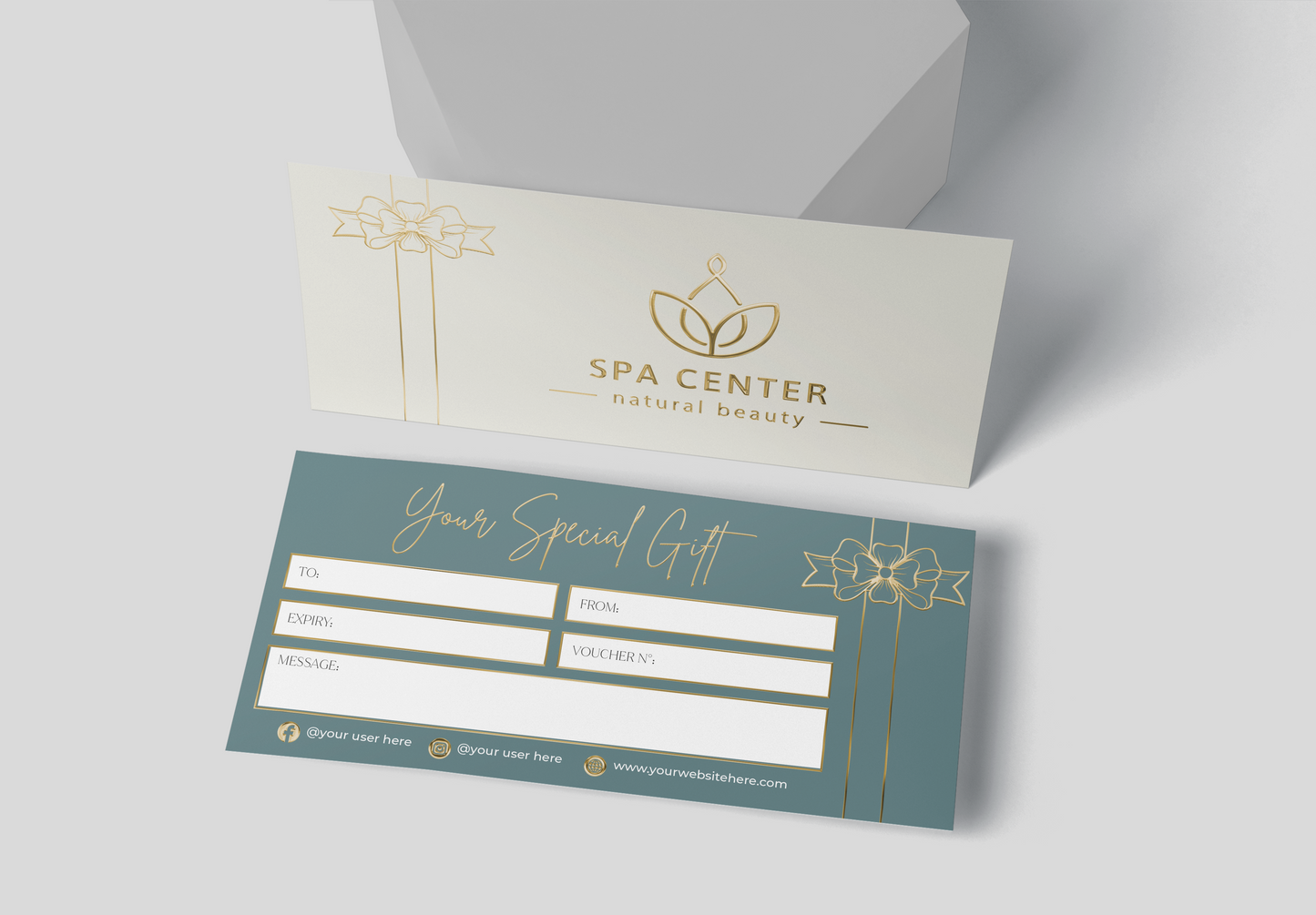 Luxury Custom Gift Certificate