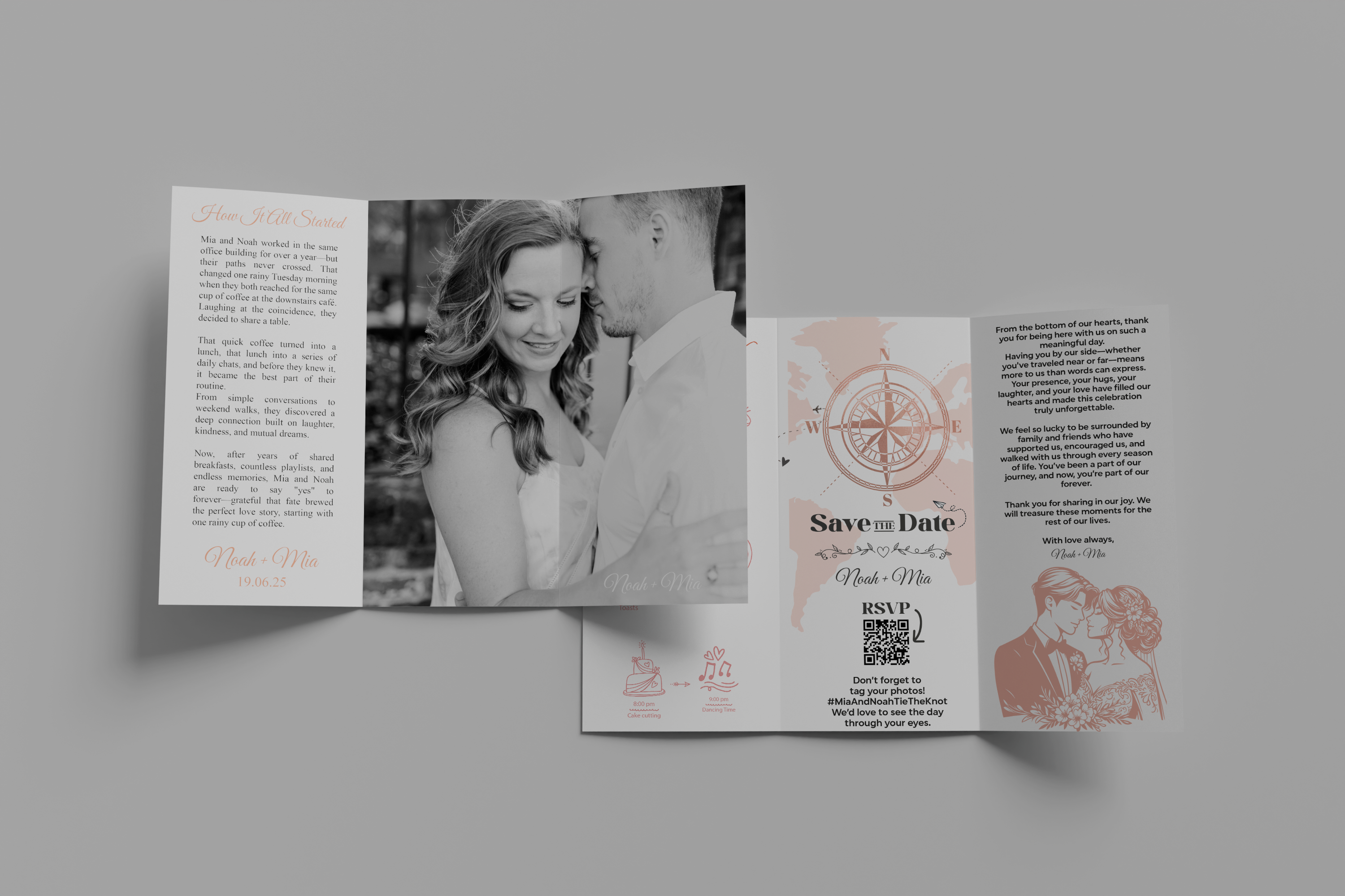 Custom Wedding Brochure