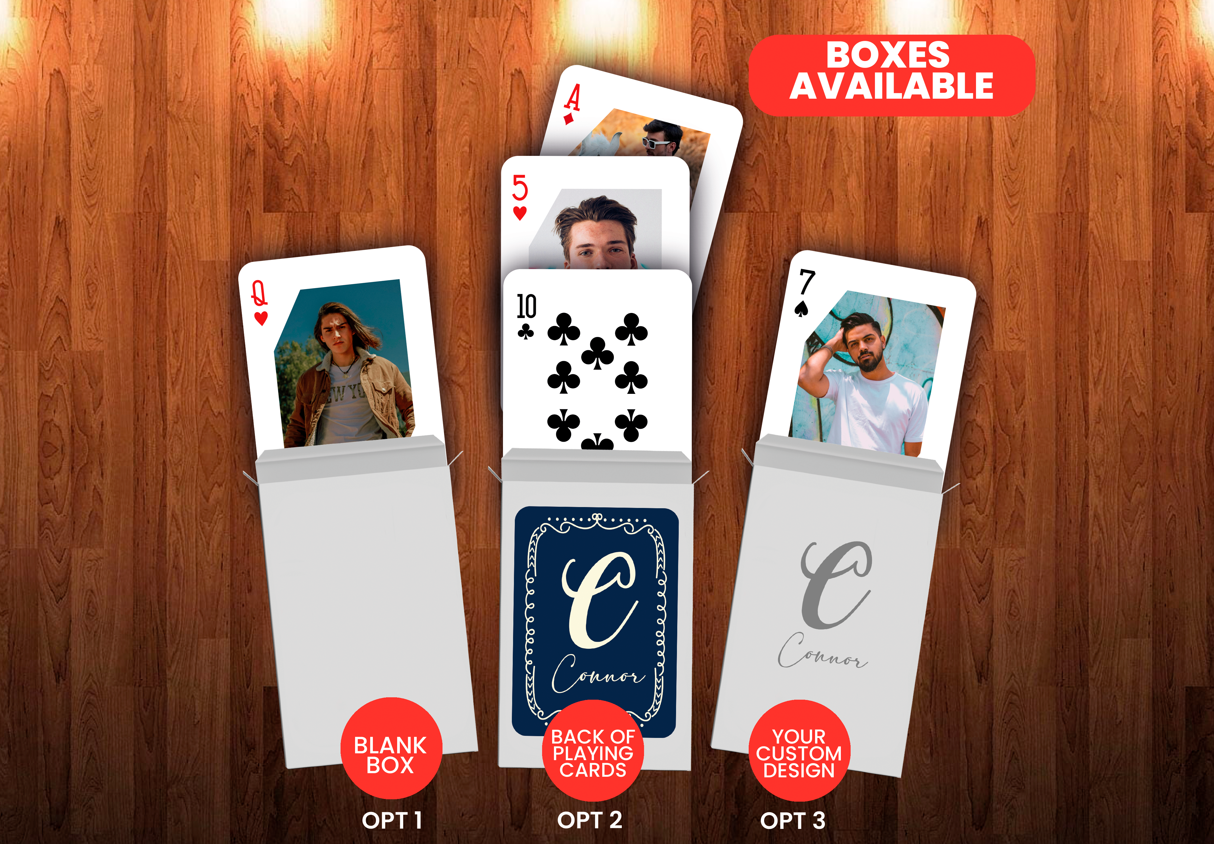 Personalized Playing Cards with Your Name