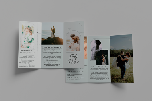 Custom Wedding Brochure