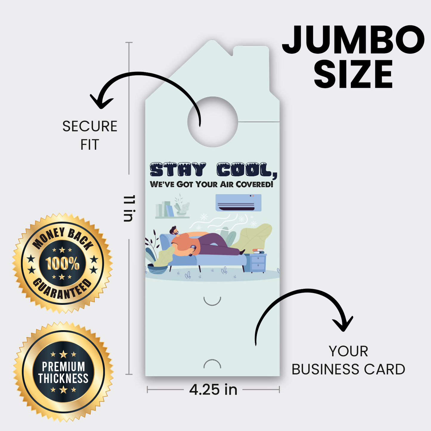 Air Conditioning Door Hangers