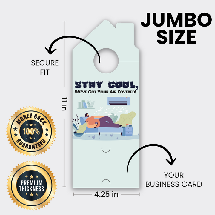 Air Conditioning Door Hangers