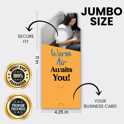 Heating Service Door Hangers