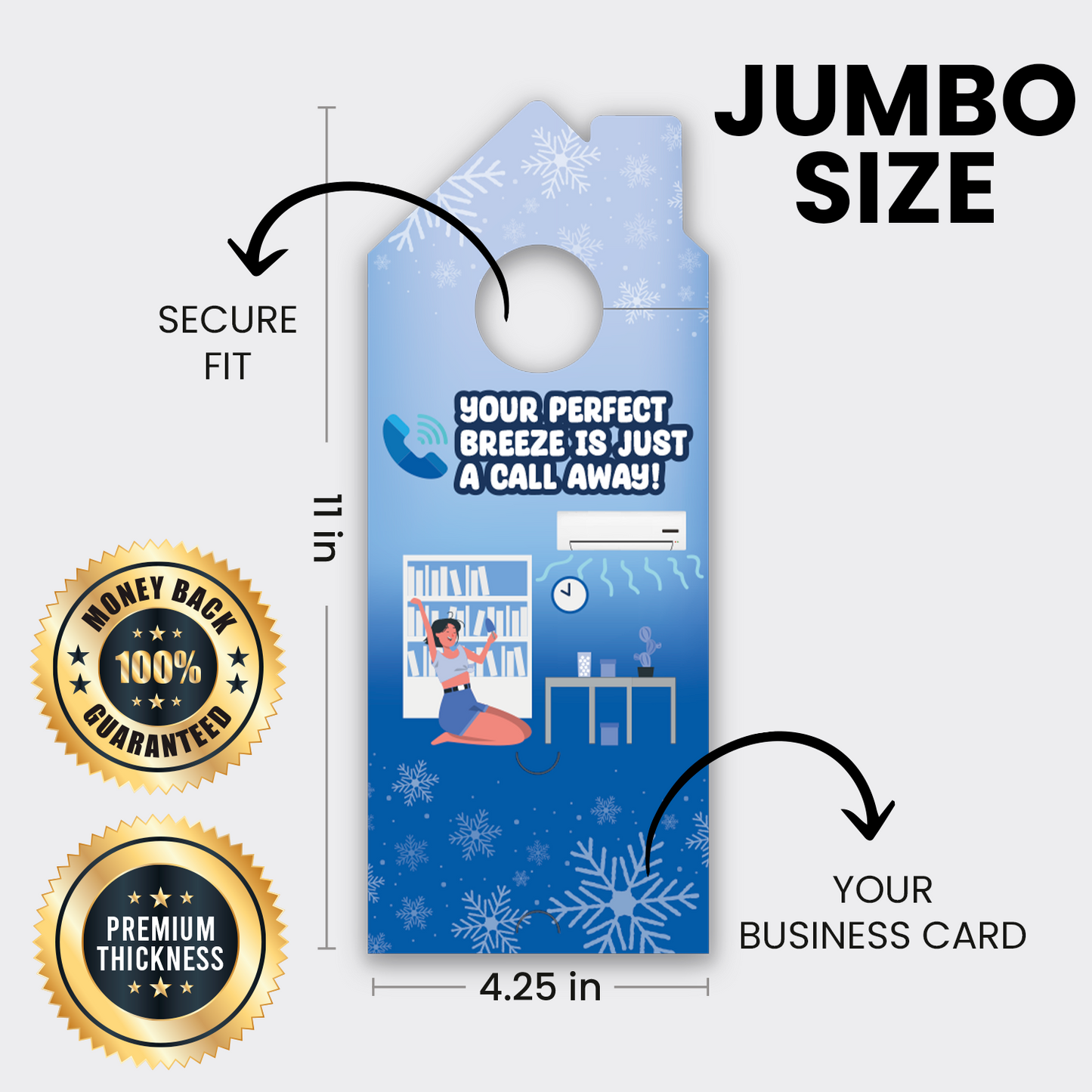 Air Conditioning Door Hangers