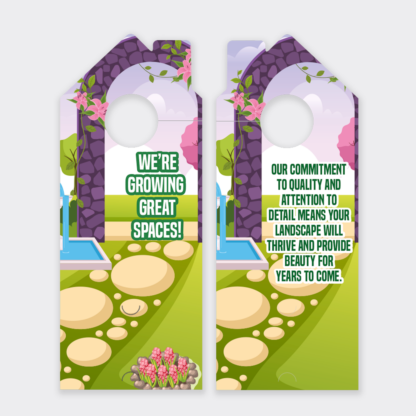 Landscape Services Door Hangers