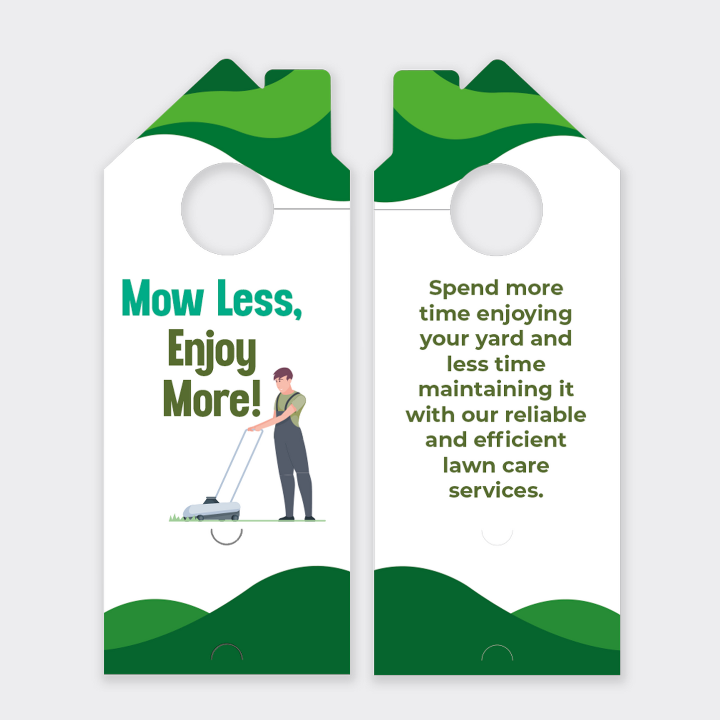 Lawn Care Door Hangers
