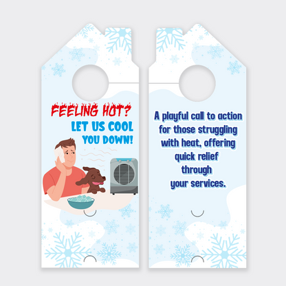 Air Conditioning Door Hangers