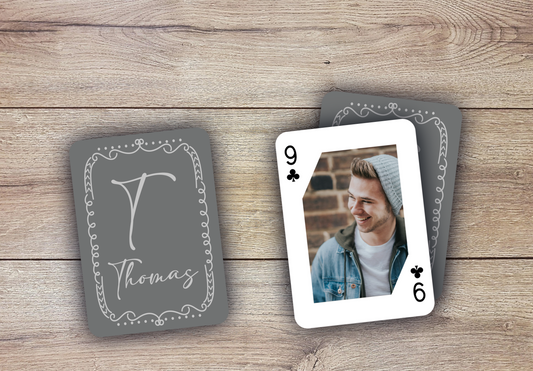 Personalized Playing Cards with Your Name