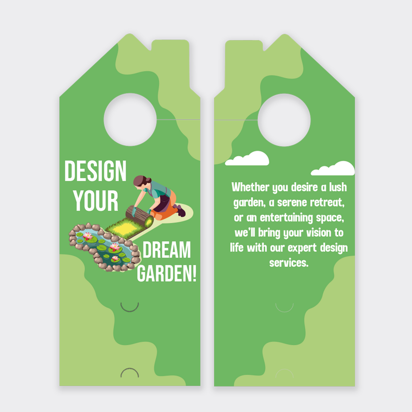 Landscape Services Door Hangers