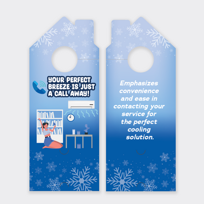 Air Conditioning Door Hangers