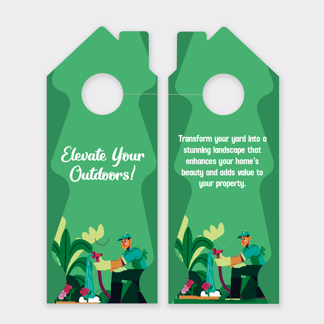 Landscape Services Door Hangers