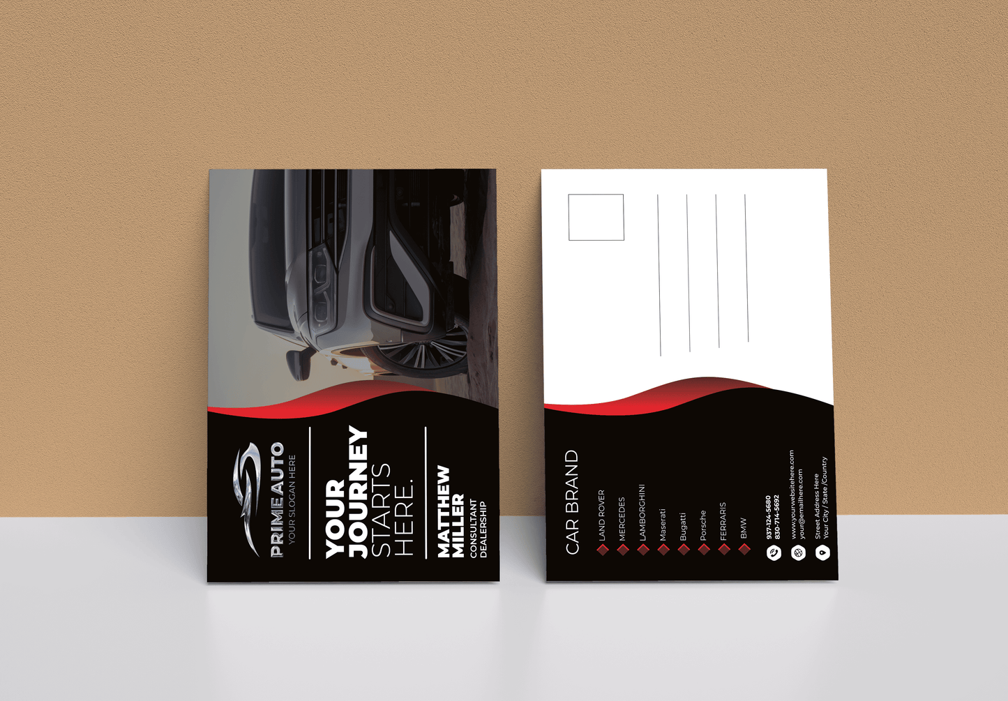 Dealerships Postcards | Luxury