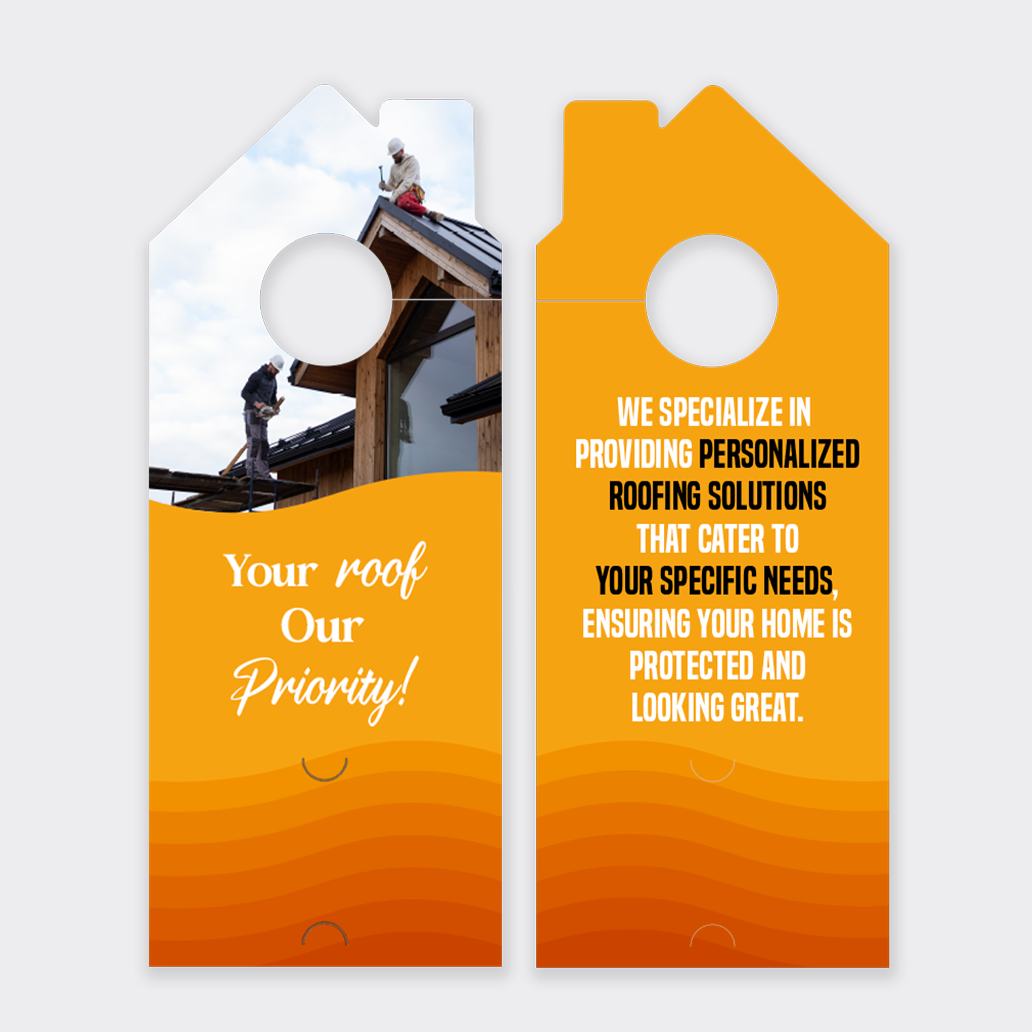 Roofing Services Door Hangers