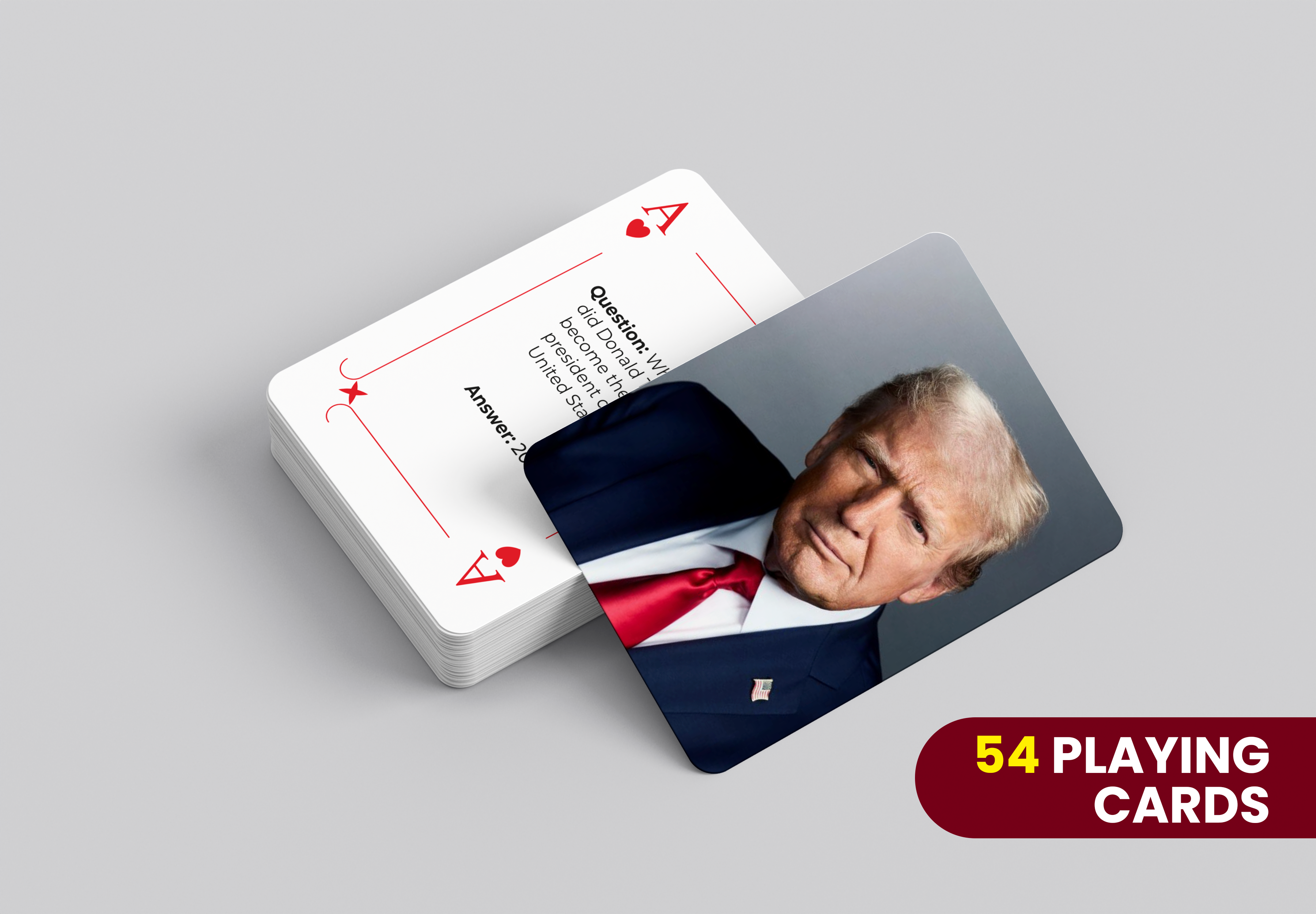 RUSH Donald Trump Playing Cards