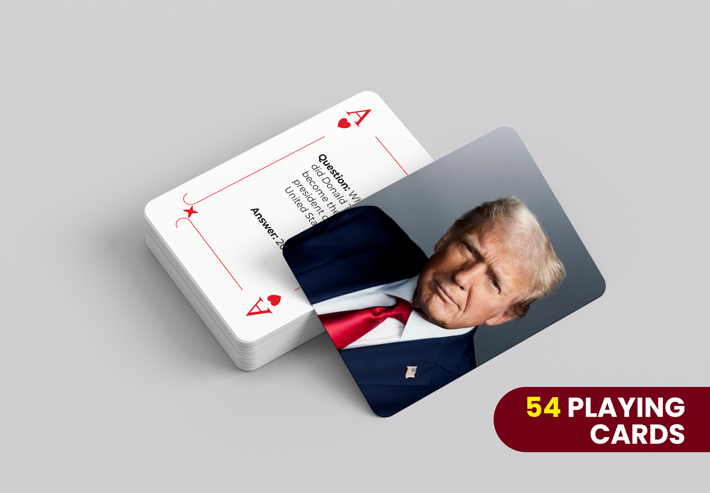 RUSH Donald Trump Playing Cards
