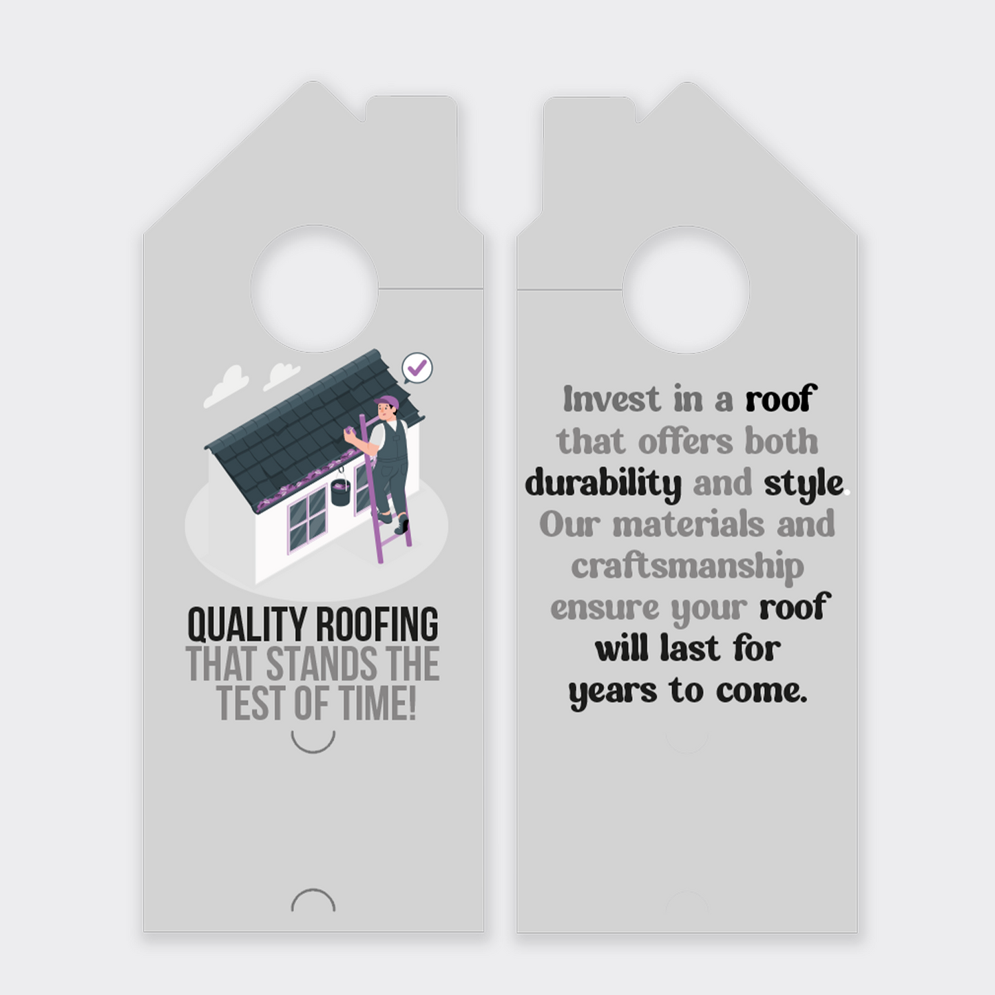 Roofing Services Door Hangers