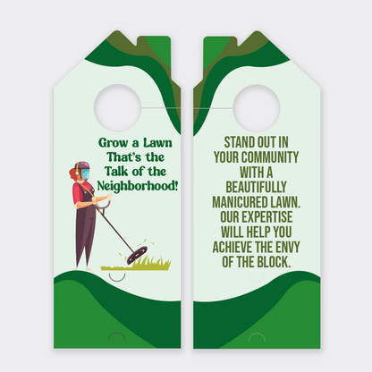 Lawn Care Door Hangers