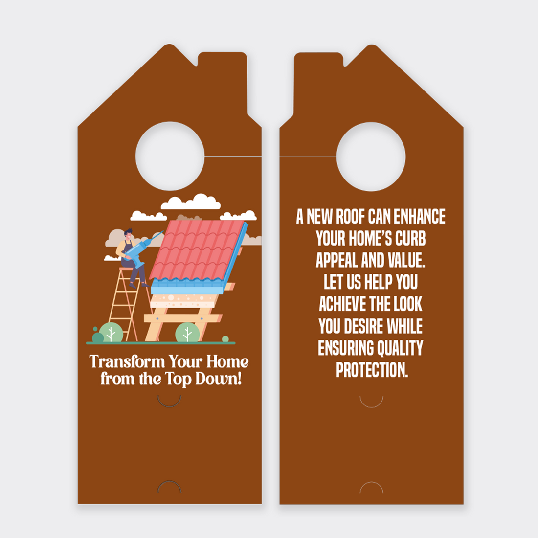 Roofing Services Door Hangers
