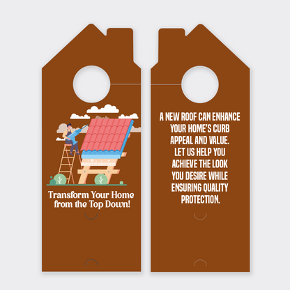 Roofing Services Door Hangers