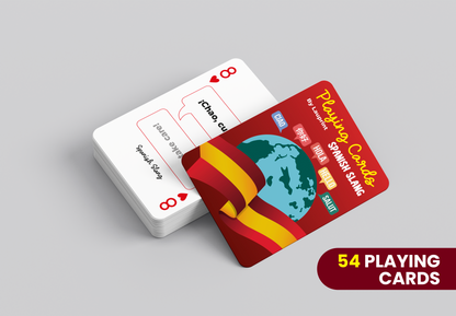 RUSH Spanish Slang Generic Playing Cards