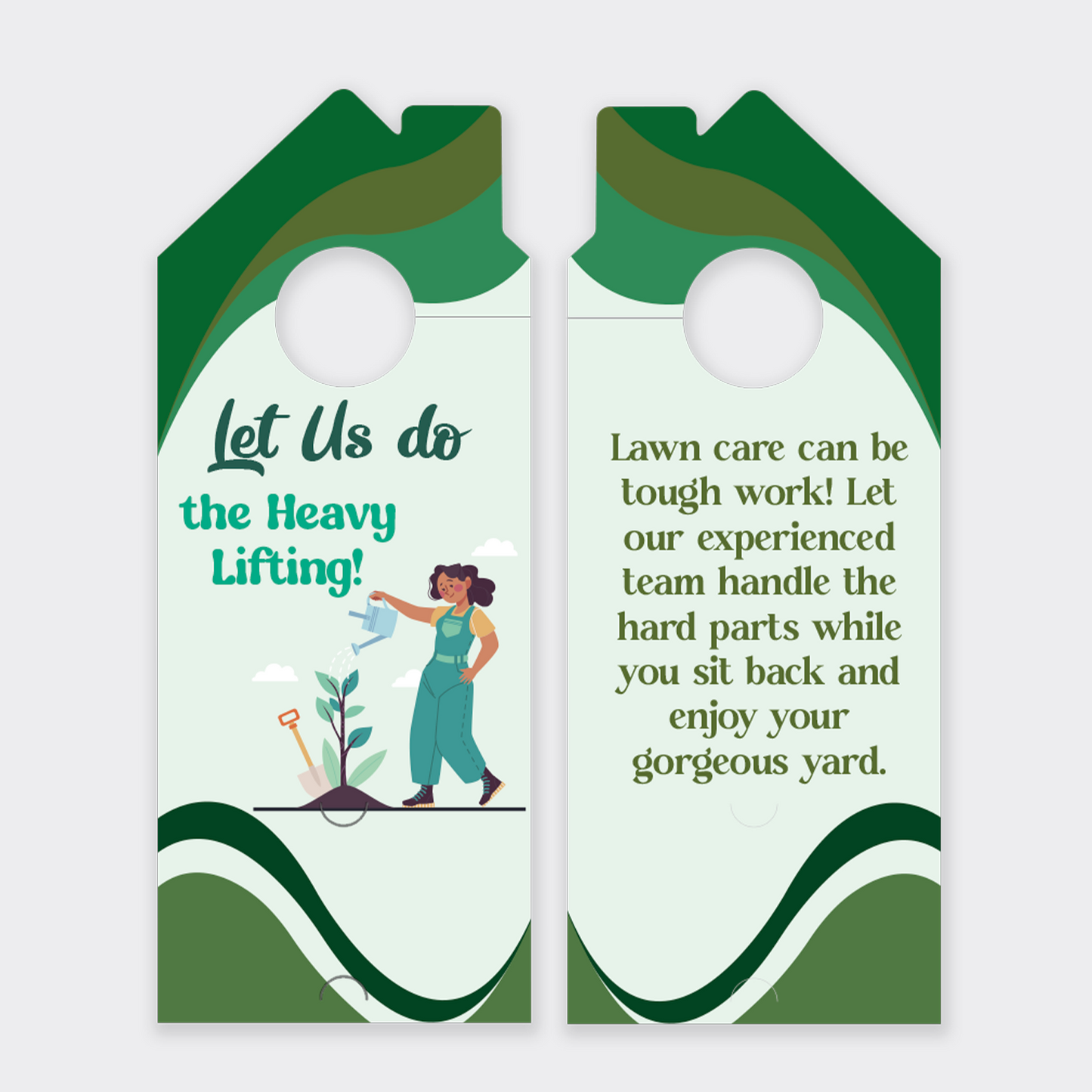 Lawn Care Door Hangers