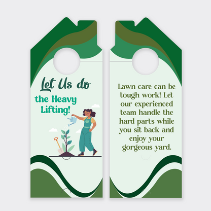Lawn Care Door Hangers