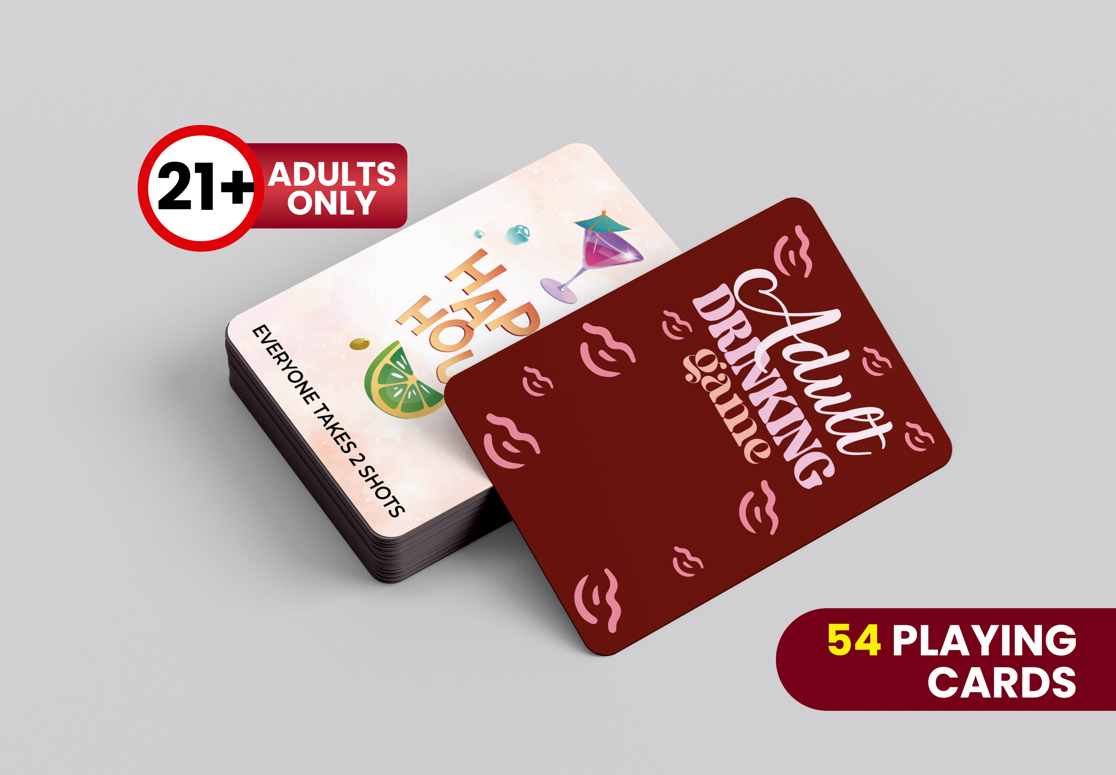 Rush of Challenges and Shots: The Ultimate Drinking Card Game