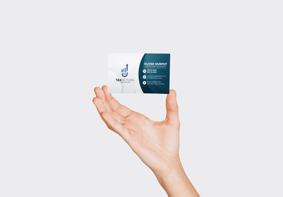Tax Return Business Card | Economy