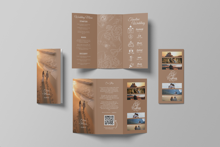 Custom Wedding Brochure