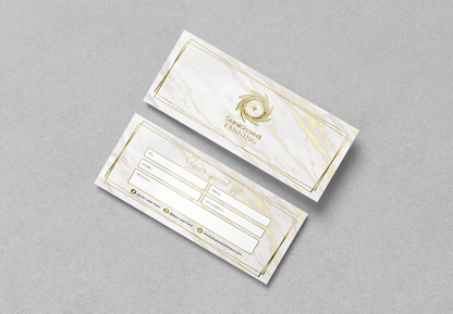Luxury Custom Gift Certificate