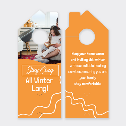 Heating Service Door Hangers