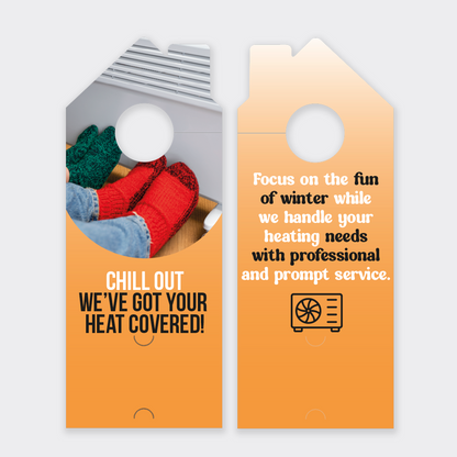 Heating Service Door Hangers